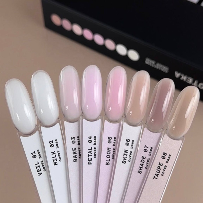 BIBLIOTEKA Cover Base #05 Bloom база розовая 10ml