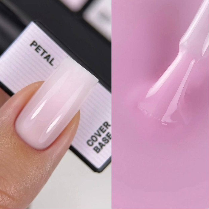 BIBLIOTEKA Cover Base #04 Petal нежно-розовая база 10ml