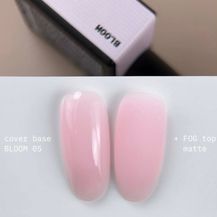 BIBLIOTEKA Cover Base #05 Bloom база розовая 10ml