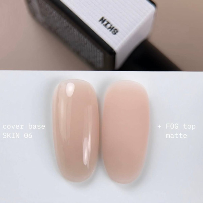 BIBLIOTEKA Cover Base #06 Skin база теплый-беж 10ml
