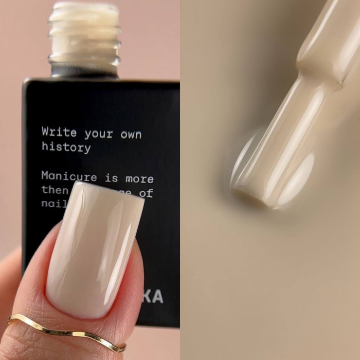 BIBLIOTEKA Cover Base #12 Shell база кремово-бежевая 10ml