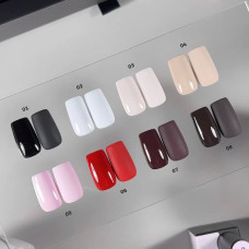 BIBLIOTEKA #008-001 Gel Polish Set BASIS набор гель-лаков
