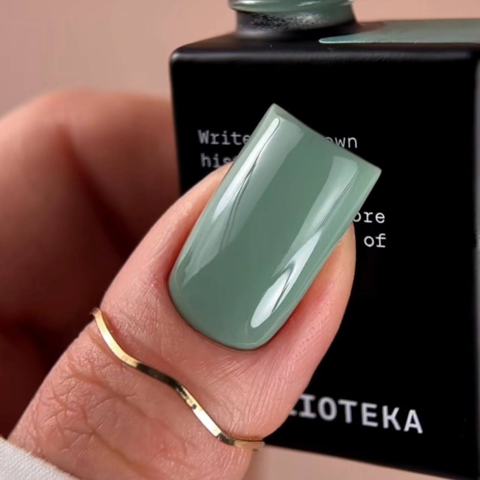 BIBLIOTEKA #018 Moss гель-лак мох 10ml