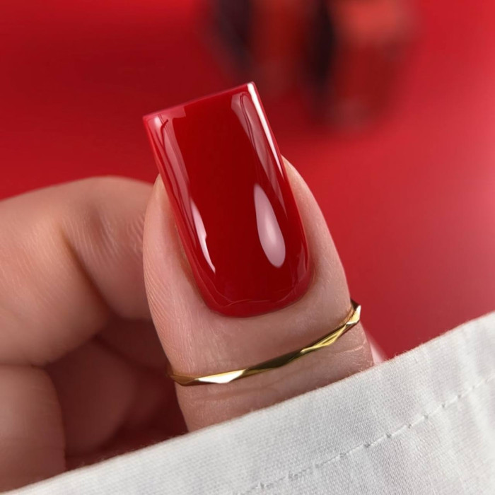 BIBLIOTEKA #042 Ruby гель-лак глубокий классический красный 10ml