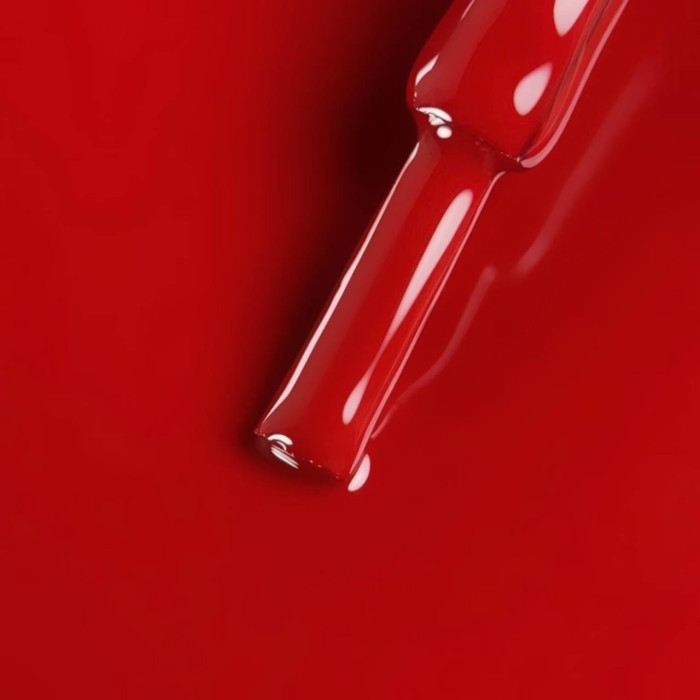 BIBLIOTEKA #043 Ruby гель-лак теплый насыщенный красный 10ml