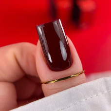 BIBLIOTEKA #048 Oxblood гель-лак темный красно-коричневый 10ml