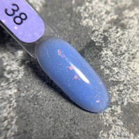 Edlen Cover Base #38 Pixie База кольорова напівпрозора з пластівцями 9ml