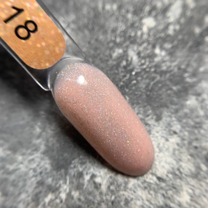 Edlen Cover Base #18 База камуфлююча з різнокольоровим шиммером 17ml