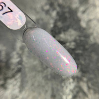 Edlen Cover Base #67 Shimmer База камуфлююча з блискітками 9ml