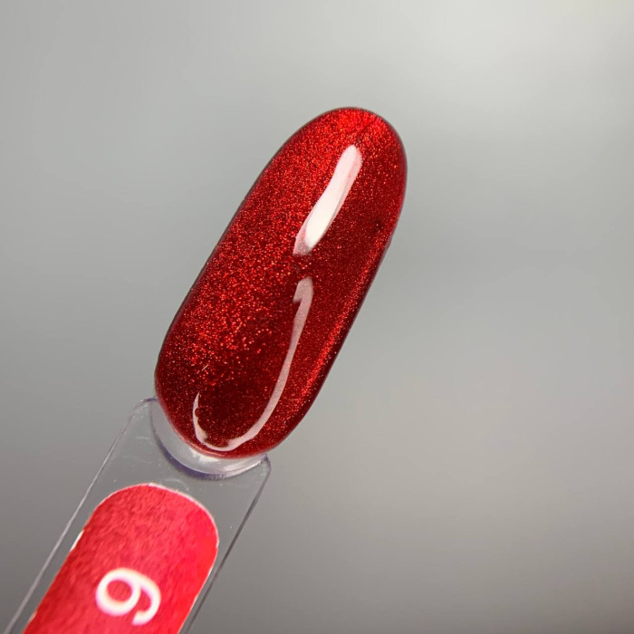 Edlen Impress Cat Eye #9 Гель-лак кішка червоний 9ml