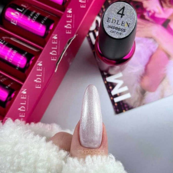 Edlen Impress Cat Eye #04 Гель-лак кошка 9ml