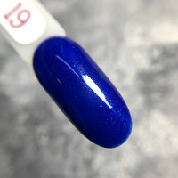 #019 Гель-лак цветной с шиммером 9ml