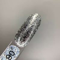 #090 Гель-лак с серебряной талью 9ml