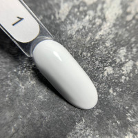 Edlen Color #001 Гель-лак белый 9ml