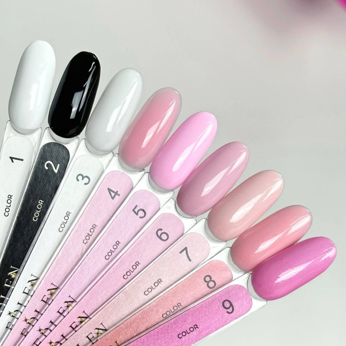 Edlen Color #001 Гель-лак білий 9ml
