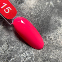 Edlen Color #015 Гель-лак неоновий рожевий 9ml