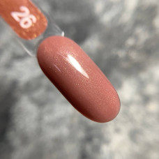 Edlen Color #026 Гель-лак кольоровий з золотим шиммером 9ml