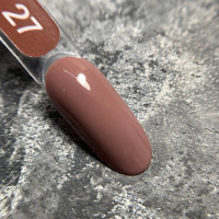 Edlen Color #027 Гель-лак коричнево-сірий 9ml