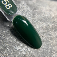 Edlen Color #058 Гель-лак темно-зелений 9ml