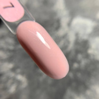 Edlen Color #007 Гель-лак бежевий з срібним шиммером 9ml