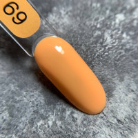 Edlen Color #069 Гель-лак молочно-помаранчевий 9ml