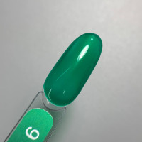 Edlen Preset Сolor Vitrage #6 Гель-лак витражный зеленый 9ml