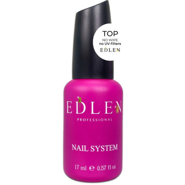 Edlen Top No Wipe No UV-Filters Топ прозорий без UV 17ml