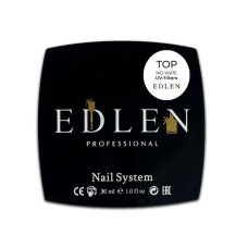 Edlen Top No Wipe UV-Filters Топ прозорий з UV фільтром 30ml