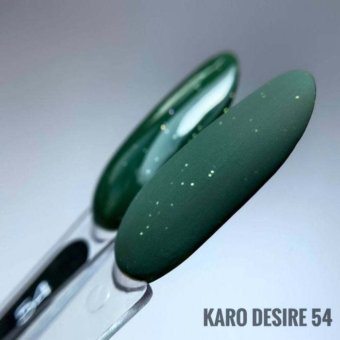 Karo Desire #054 Гель-лак кольоровий з блискітками 8ml