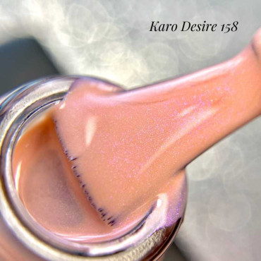 Karo Desire #158 Гель-лак кольоровий з шиммером 8ml