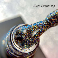 Karo Desire #165 Гель-лак кольоровий з блискітками 8ml