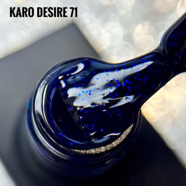 Karo Desire #071 Гель-лак кольоровий з блискітками 8ml