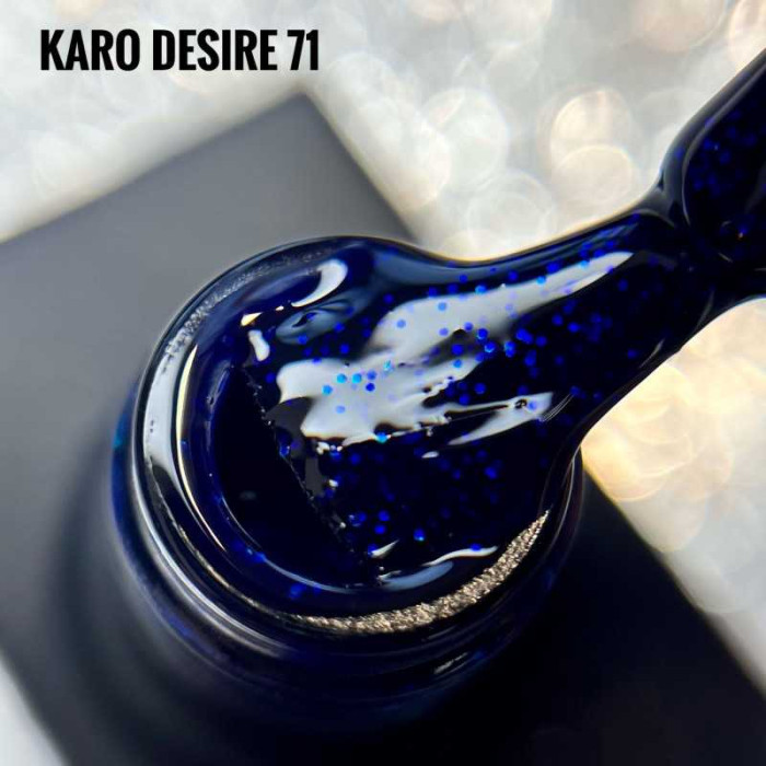 Karo Desire #071 Гель-лак цветной с блестками 8ml