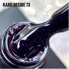 Karo Desire #073 Гель-лак кольоровий з блискітками 8ml