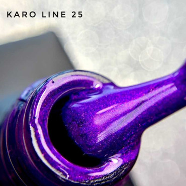 Karo Line #25 Гель-лак кольоровий металік 8ml