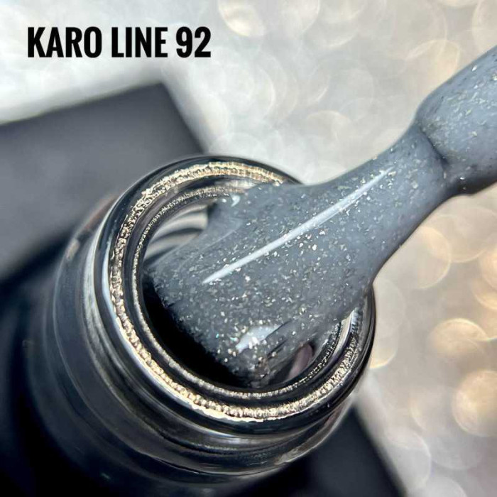 Karo Line #92 Гель-лак цветной с шиммером 8ml