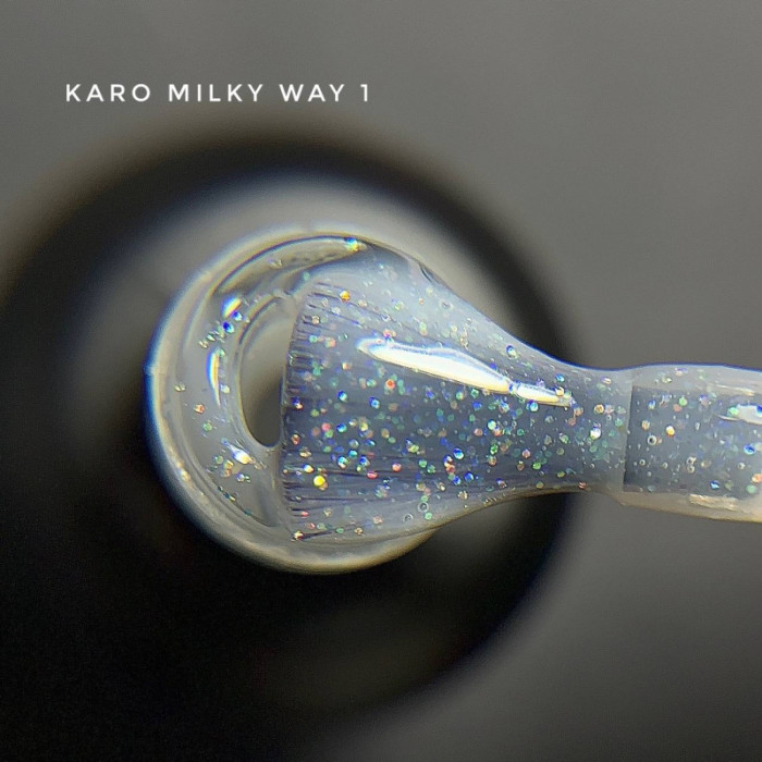 Karo Base Milky Way #1 База камуфлююча з дрібними блискітками 10ml