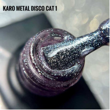 Karo Metal Disco Cat 1 Гель-лак кішка 10ml