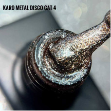 Karo Metal Disco Cat 4 Гель-лак кішка 10ml