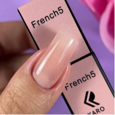 Karo French #05 Гель-лак камуфлирующий бежевый 8ml