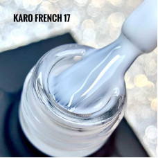 Karo French #17 Гель-лак камуфлюючий напівпрозорий 8ml