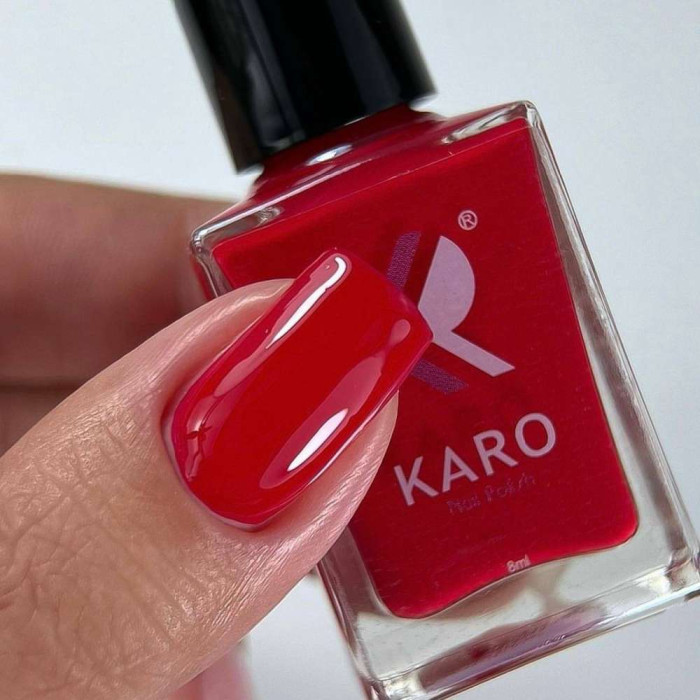 Karo Polish #8 Лак червоний 8ml