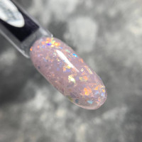 Saga Agate Base #3 База з голографічною поталлю 9ml