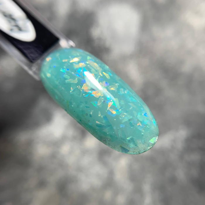 Saga Agate Base #5 База з голографічною поталлю 9ml