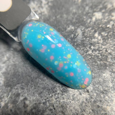 Saga Coctail Base #01 База цветная с разноцветными хлопьями 13ml