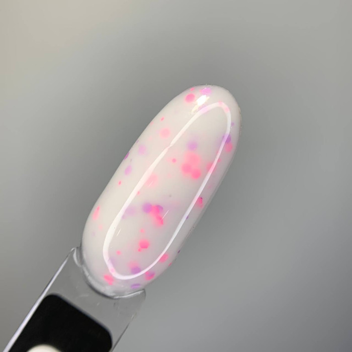 Saga Coctail Base #05 База цветная с разноцветными хлопьями 13ml