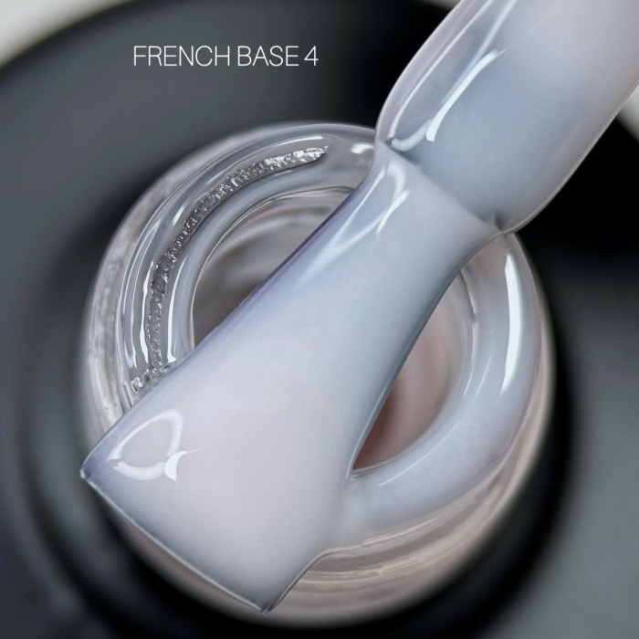 Saga French Base #4 База камуфлююча молочно-бежева 10ml