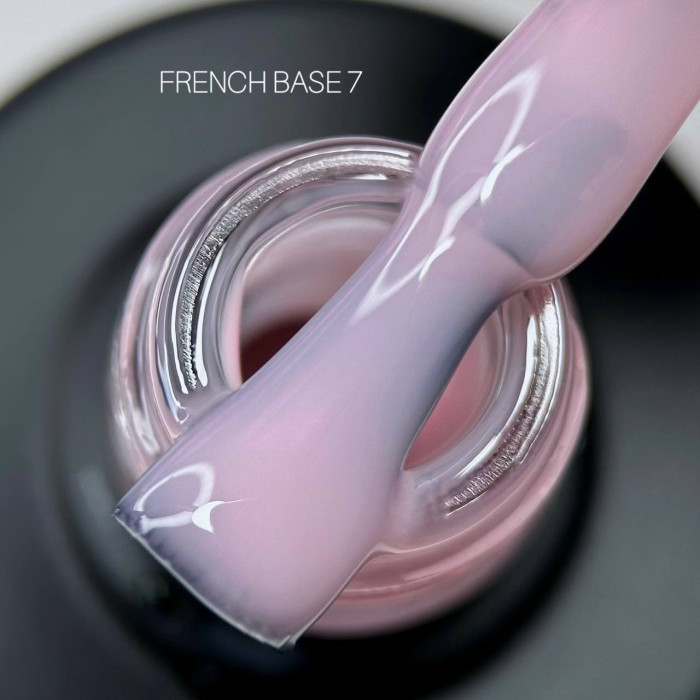 Saga French Base #7 База камуфлююча персиково-коричнева 10ml