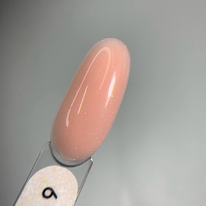 Saga Shimmer Base #06 База цветная персиковая с бронзовым шиммером 15ml