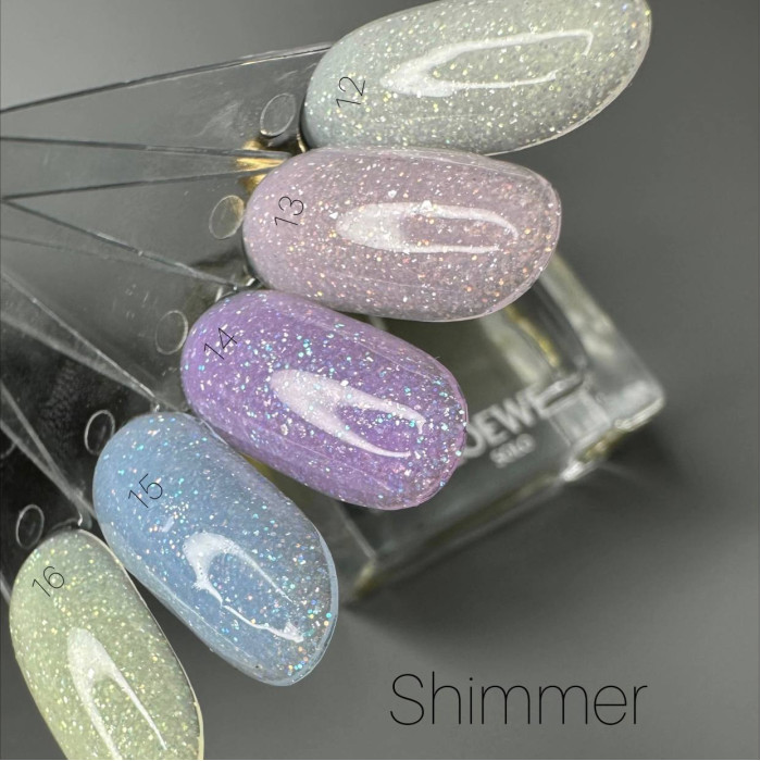 Saga Shimmer Base #13 База кольорова з шиммером 15ml